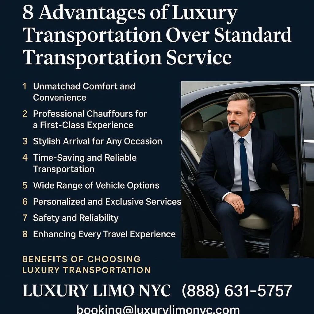 8 Advantages of Luxury Transportation Service