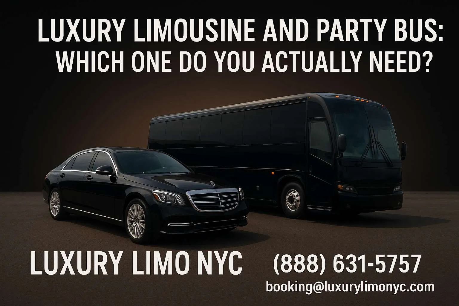 luxury limousine and party bus comparison