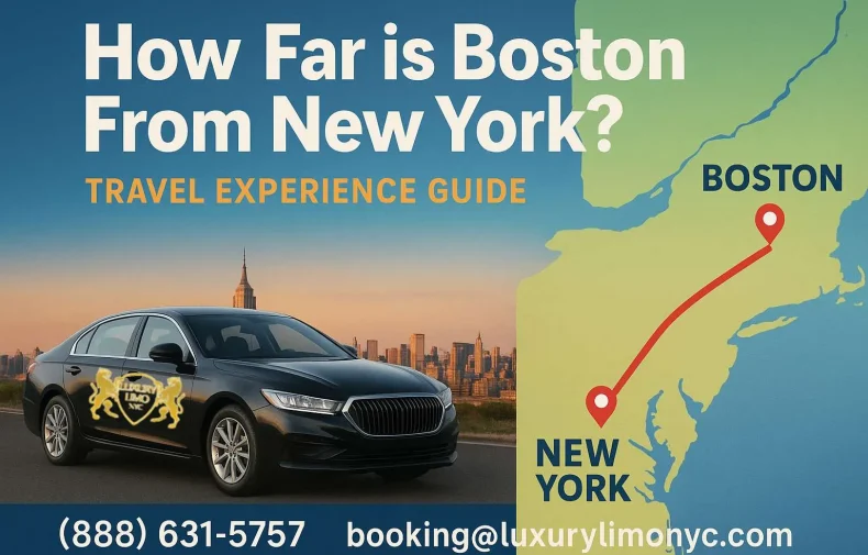 how far is boston from new york