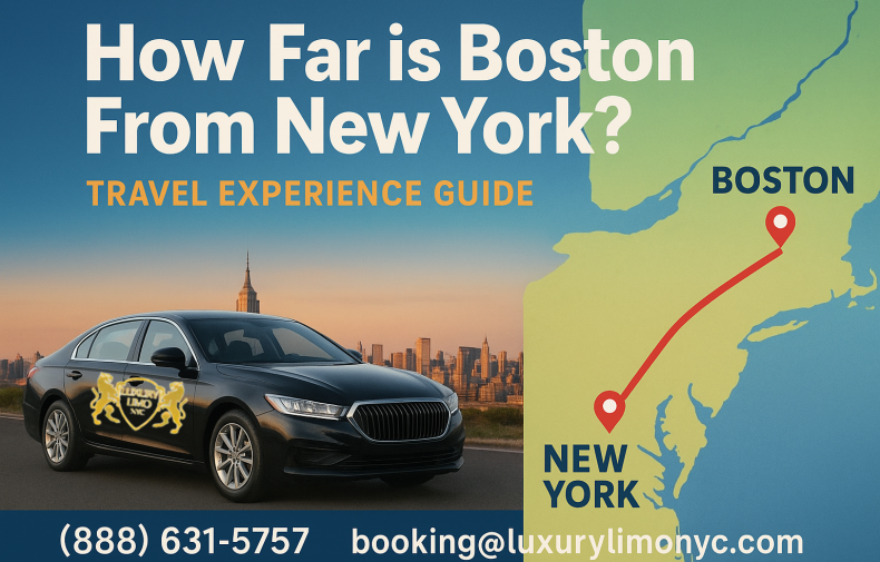 how far is boston from new york