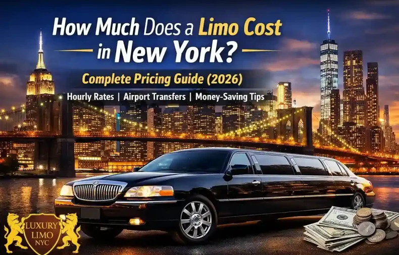 Discover how much a limo costs in New York with our 2026 pricing guide. Explore hourly rates, airport transfers, and tips to save on NYC limo rentals.